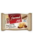 Paçoca de castanha de cajú com chocolate Diet 22g - Flormel